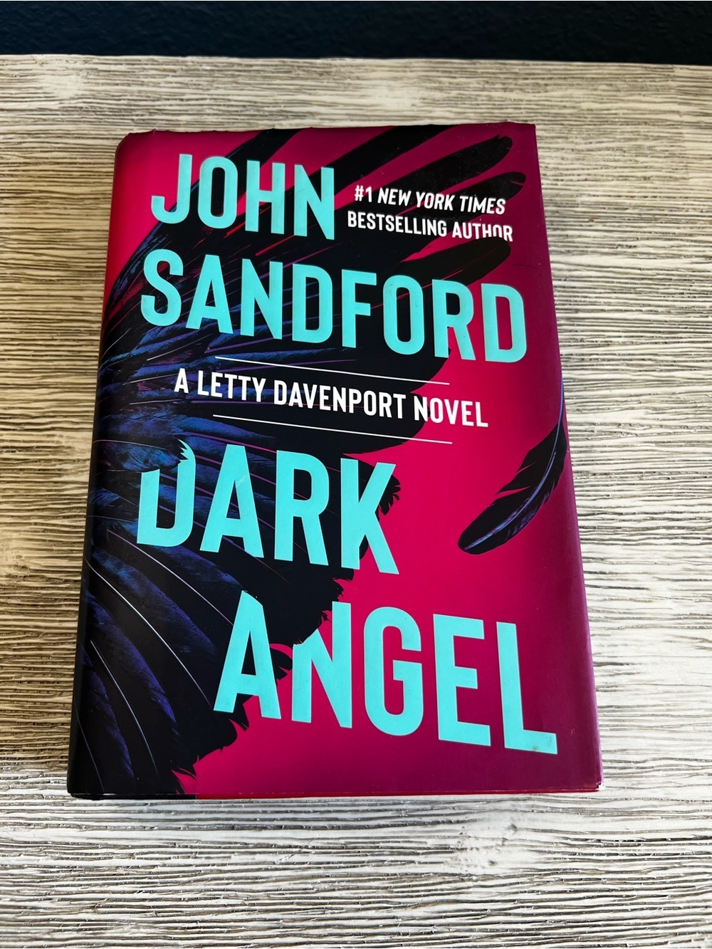 📚 Dark Angel by John Sandford - A Letty Davenport Novel - Hardcover